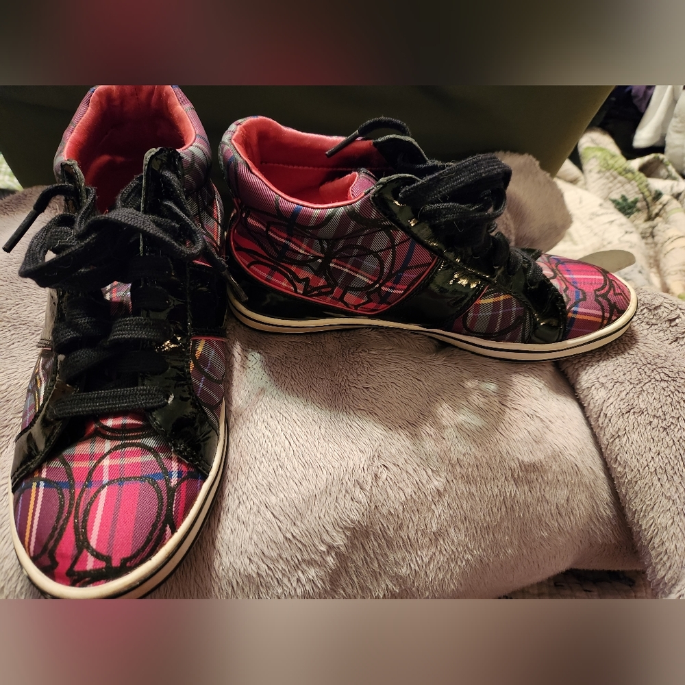 Coach Finch hi top sneakers